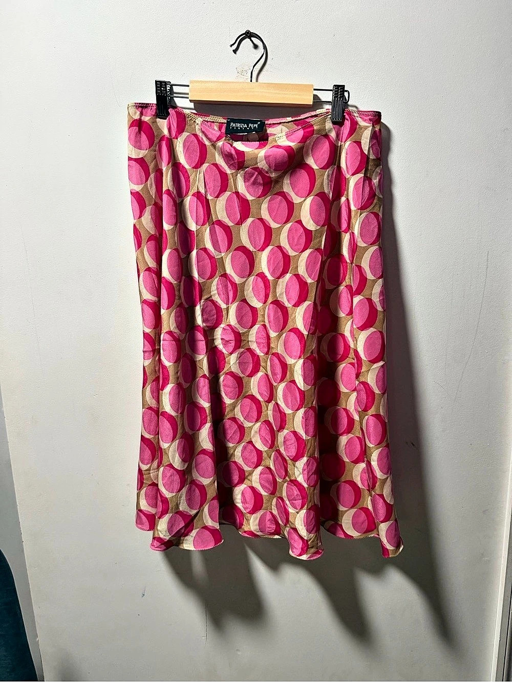 Patrizia Pepe Geometric Pink Mini Dress Like New
